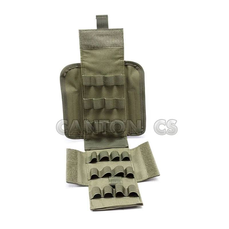 Сумка Molle Ammo 25 круглых 12GA 12 калибровочных патронов для перезарядки ружья журнал сумки охотничьи принадлежности Тактический комплект