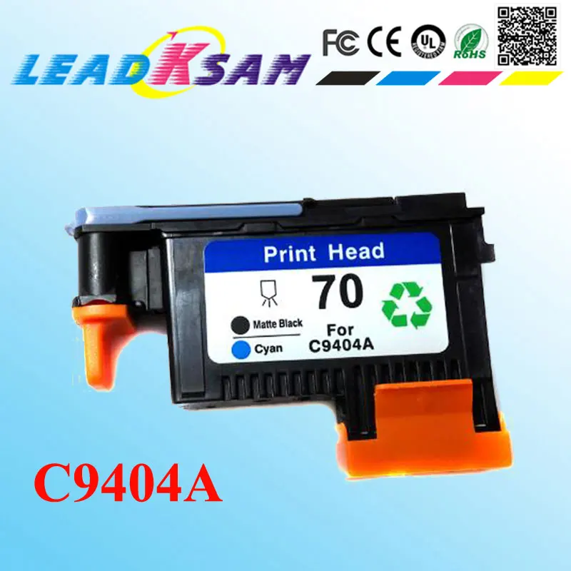 70 печатающая головка C9404A C9405A C9406A C9407A C9410A C9408A совместимый для hp70 Designjet Z2100 Z3100 B8850 B9180
