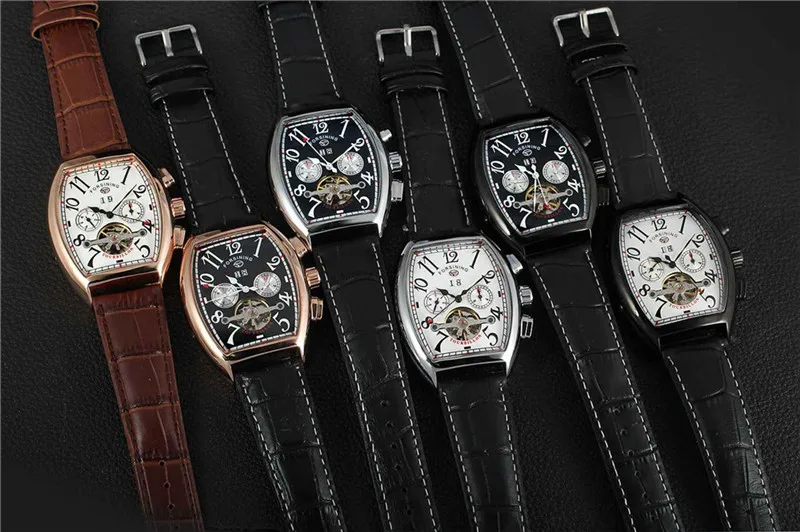 FORSINING Tourbillon для мужчин s часы военный армейский Спорт мужской лучший бренд класса