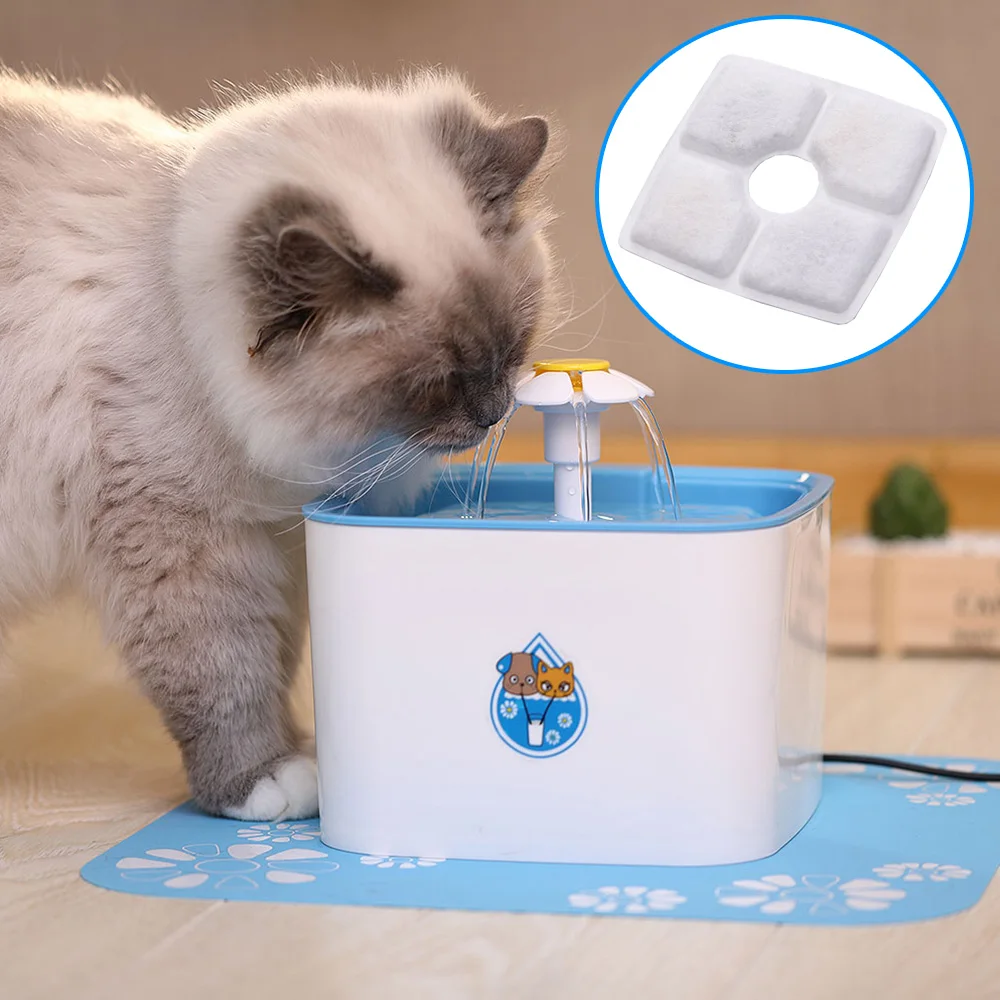 Фильтр с активированным углем для кошек Сменный фильтр фонтана питья собак и