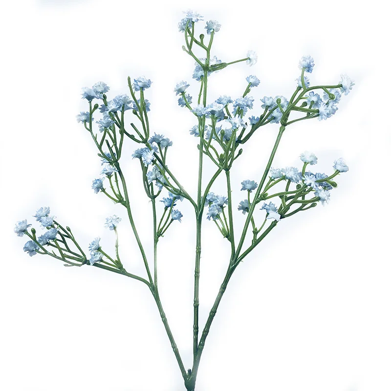 Искусственный цветок из искусственной кожи Gypsophila свадебные цветы украшение дома