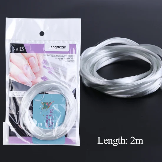 100 шт./компл. волокно Стекло для нарощенных ногтей советы Fibernails УФ-гель здание волокна Стекло акриловый маникюр форма ногтей, для маникюра, TR1013 - Цвет: 952-2m