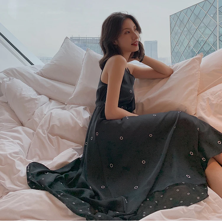 Женская богемная одежда для отпуска Пляжные Платья Нерегулярные ремешками