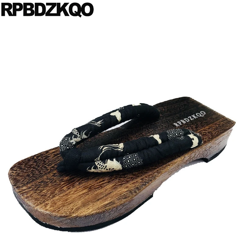 

Slides Sandals Slip On Geta Open Toe 2021 Japanese Summer Nice Breathable Designer Shoes Clogs Fashion Men Platform Slippers