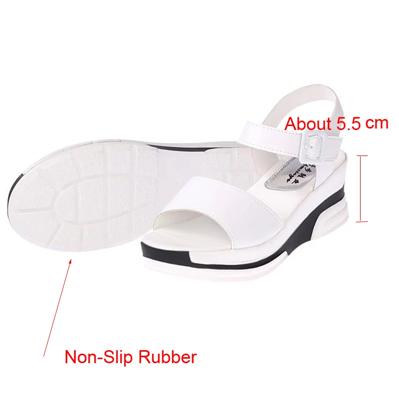 Летние Женские Туфли женские Сандалии Плоские Платформы 2017 Гладиатор Клинья