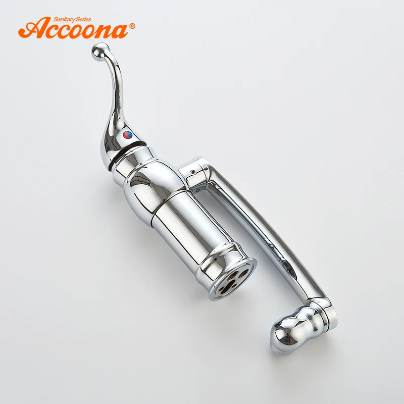 Смесители для раковины Accoona с ручкой Необычные краны ванной комнаты