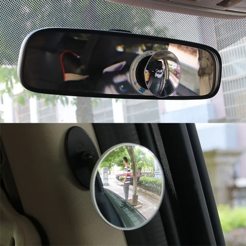 Автомобильное 360 широкоугольное круглое выпуклое зеркало автомобильное боковое