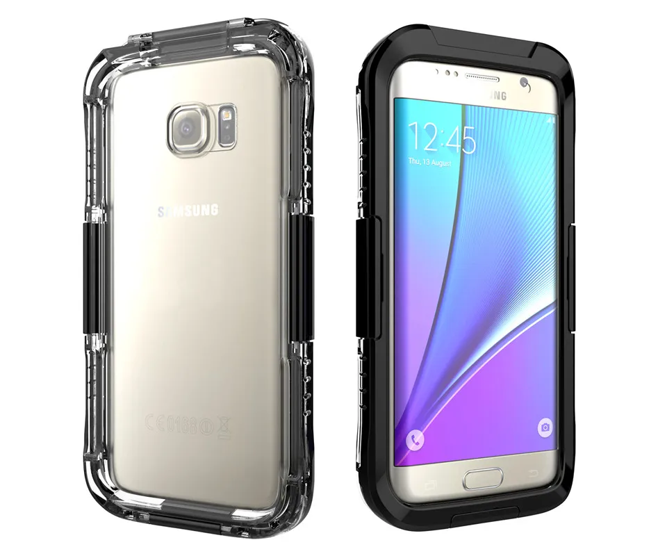 Водонепроницаемый Чехол ударопрочный гелевый для сенсорного экрана Samsung Galaxy S8 S9