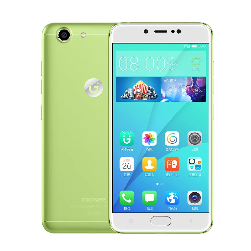 Оригинальный Новый Gionee S10C 16.0MP Фронтальная камера Android 7 1 MSM8920 4 ядра Оперативная