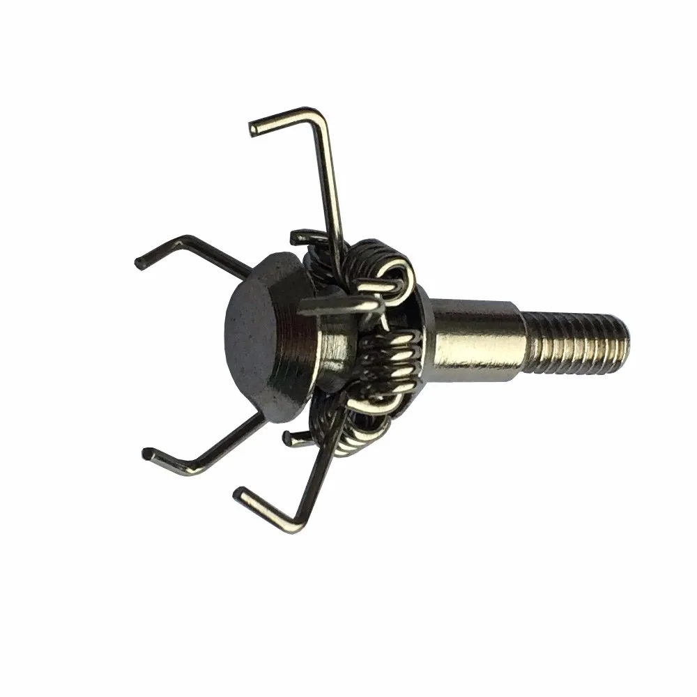 Композитный с бантом голову бесплатная доставка 6 шт. 100 зерна из нержавеющей