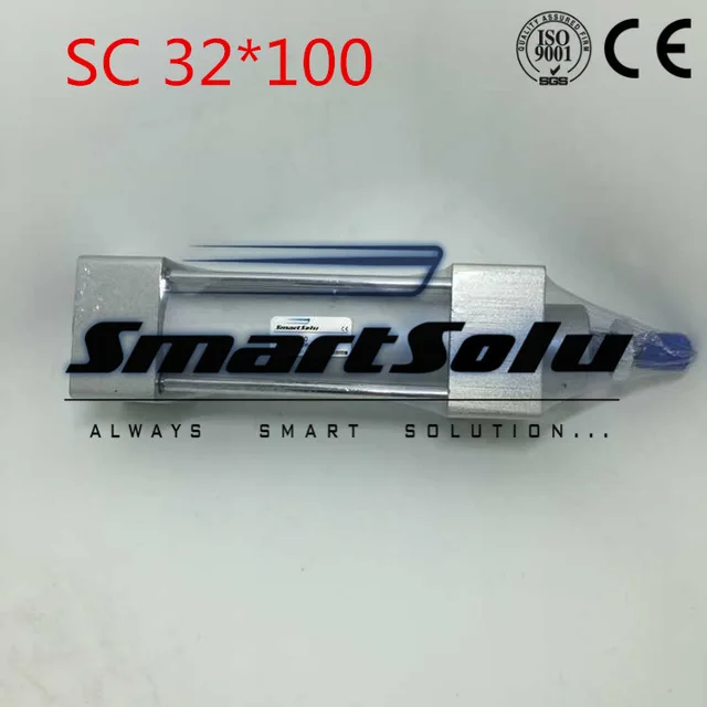 Бесплатная доставка пневматический цилиндр 2 шт./лот с отверстием 32 мм и ходом 100