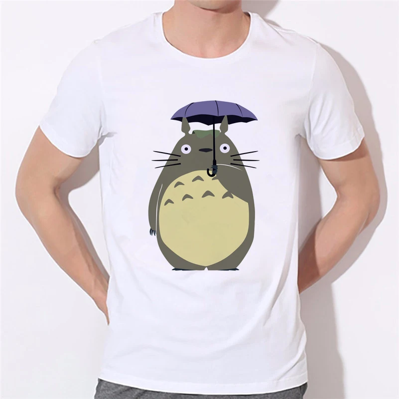 Totoro кошмар забавный графический дизайн печатная Мода Новое поступление мужская
