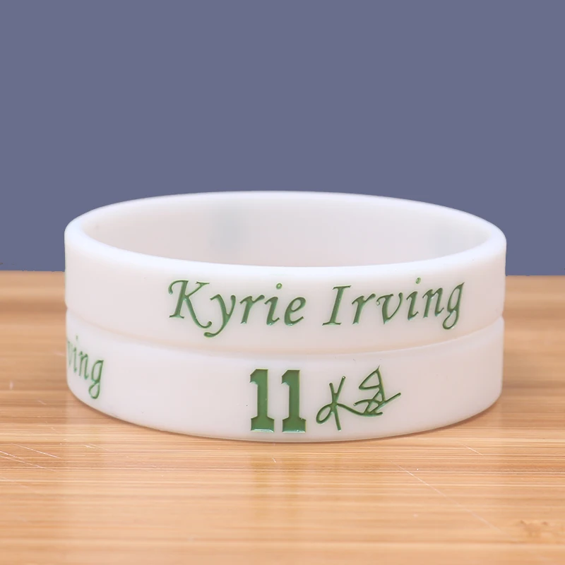 Высокое качество баскетбольная звезда The Celtics Kyrie Irving силиконовые браслеты спорт