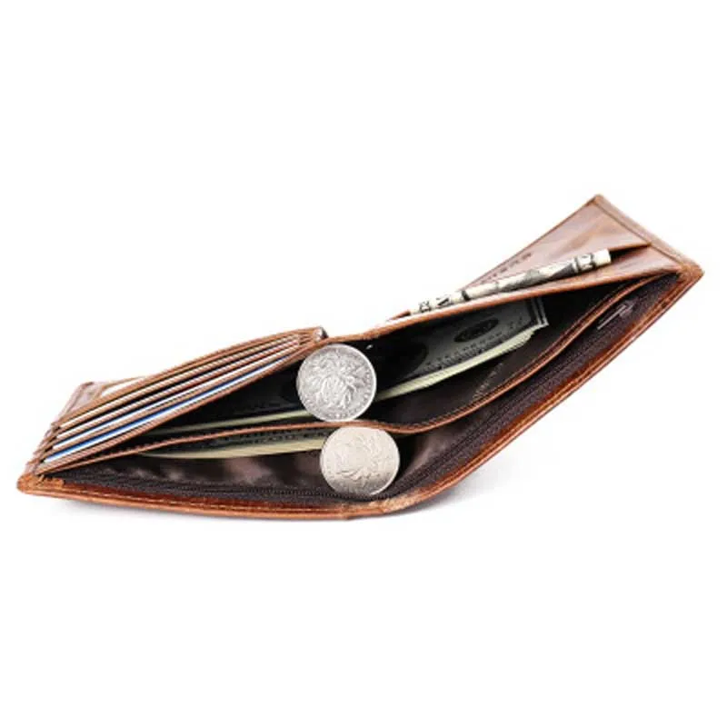 Обложка для паспорта из натуральной кожи мужчин и женщин маленький бумажник с