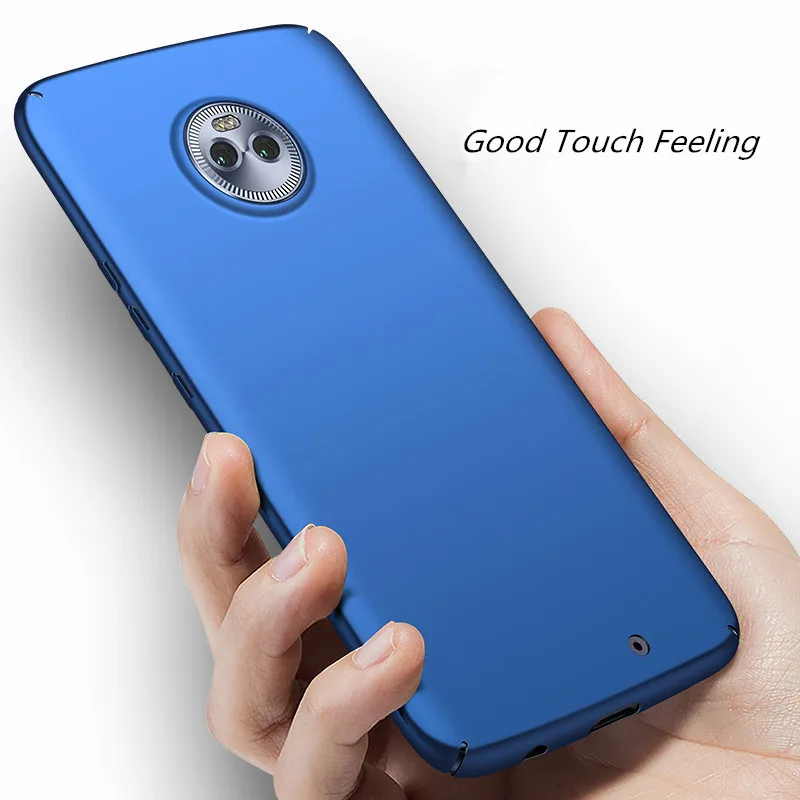 Роскошный простой защитный противоударный чехол для телефона Motorola Moto X4, ультра тонкий жесткий чехол из поликарбоната для Moto X4 5,", Чехол
