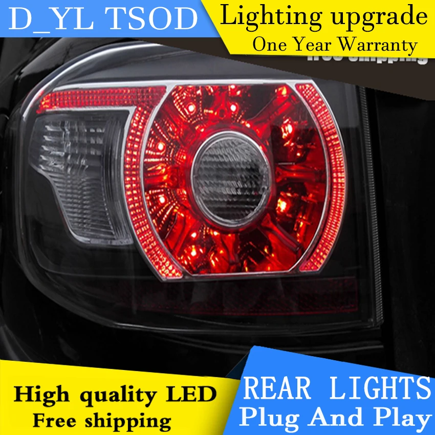 

Аксессуары для стайлинга автомобилей DYL, задние фонари для Toyota FJ, Cruiser, FJ150 светодиодный ные задние фонари, задние фонари для крейсеров, DRL, тор...