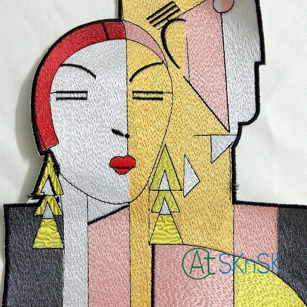 2 шт./лот 32*23 см сделай сам швейный аксессуар аппликация нашивка для одежды