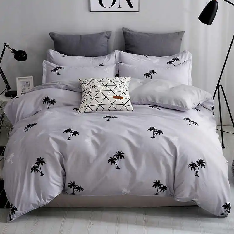 Polyester Brief Cartoon Bedding Sets.bedding set Duvet Cover Bed sheet Linen Pillowcases.Twin size Queen King | Дом и сад
