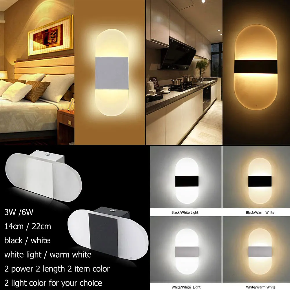 Современный Ночной светильник 3 Вт/6 Вт светодиодный ing Круглый угол подсветка