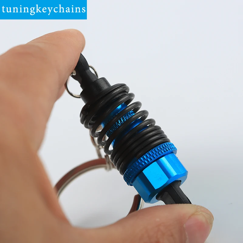 Лот 5 шт. новый металлический мини-тюнинг амортизатор Coilover брелок Регулируемая
