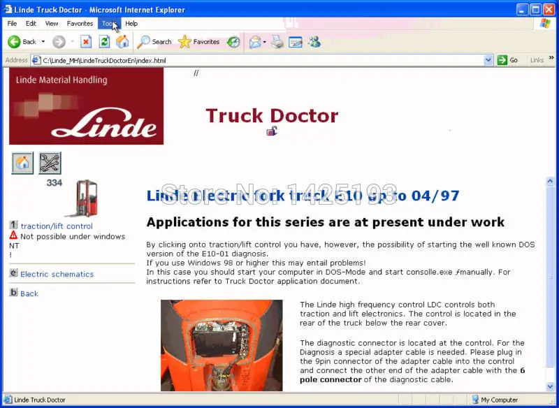 Linde Pathfinder 3.6.11 [1 2020] + тележка 2.01.05 руководство по обслуживанию LSG 5.2.2 не истек срок