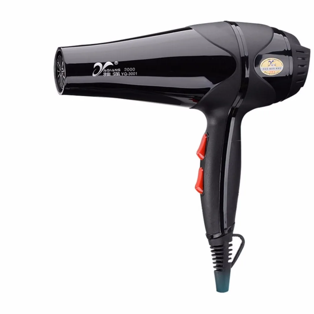 Yaqiang Pro 3000W 110/220V Фен синий светильник анион Керамика ионной быстрой укладки волос фен для волос моторный накопитель переменного тока для салонного и домашнего Применение Фен