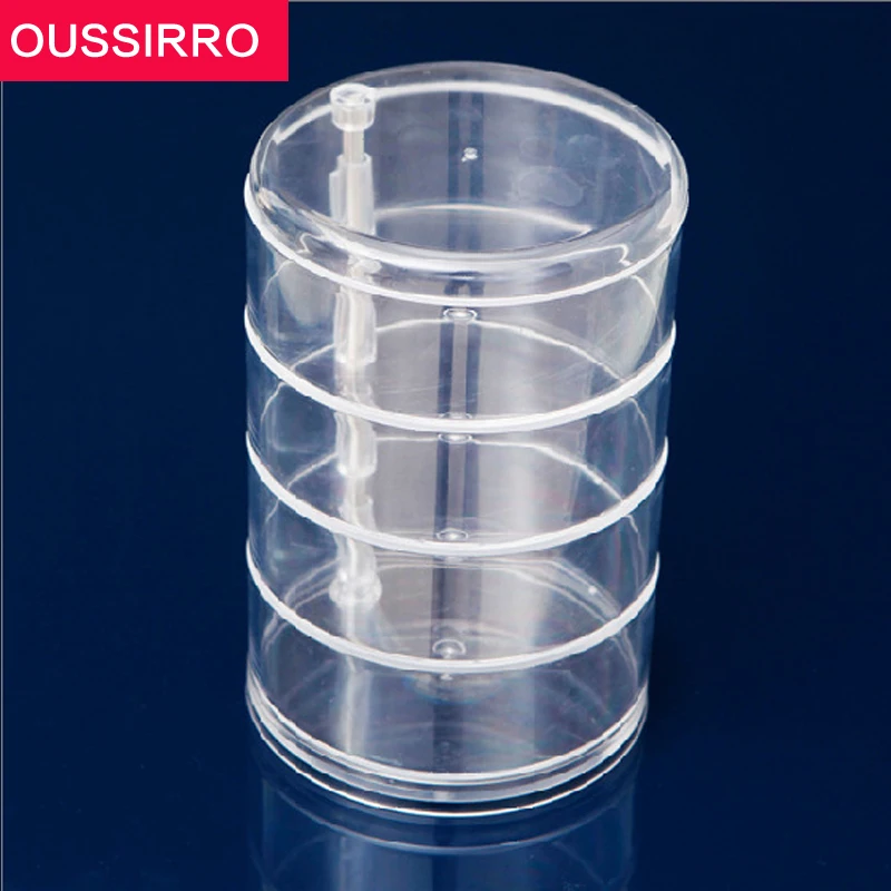 RSCGEF 1 шт. шкатулка для ювелирных изделий Изысканная модная вращающаяся коробка