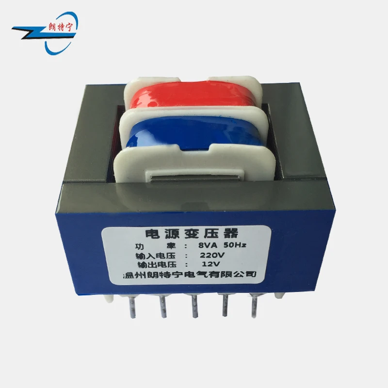 EI48 * 20 8W220V380V поворот 6V9V12V15V24V контактный тип силовой трансформатор одна группа и