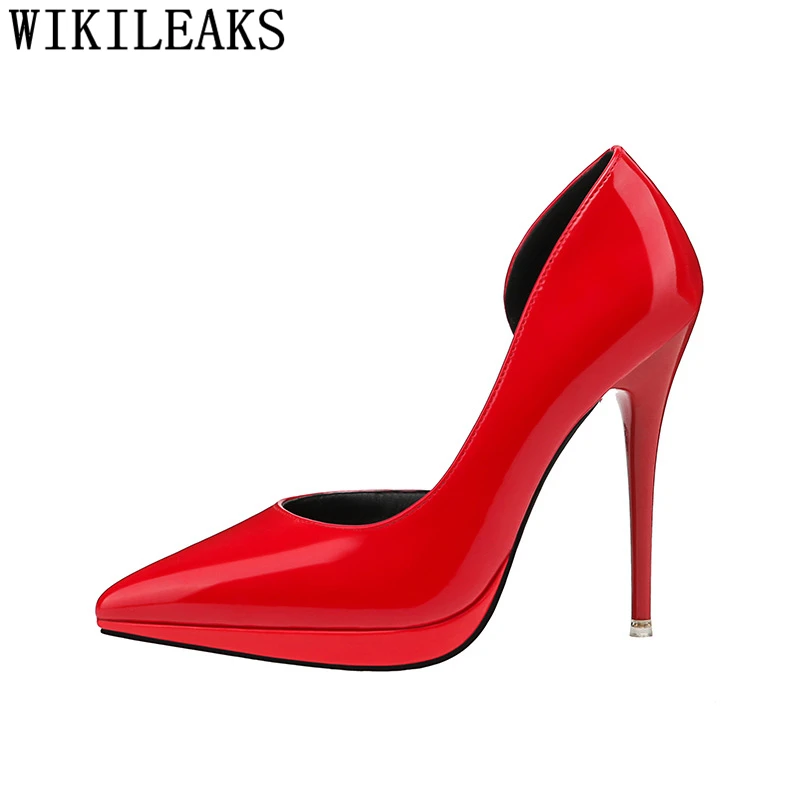 Туфли женские свадебные на высокой шпильке пикантные туфли платформе высокий