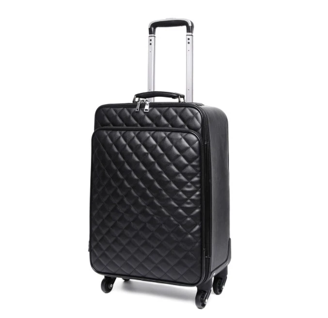 only luggage Чэнжи 2" 24" Дюймов прозрачный на колесиках чемодан на колёсиках с колесами - Цвет: only luggage