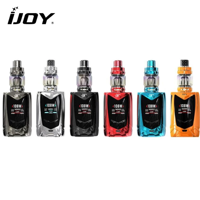 Оригинальный набор IJOY Avenger для детей электронная сигарета 108 ВТ голосовое