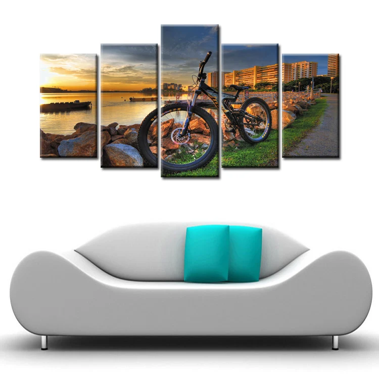 Картины на холсте настенные HD принты рамки домашний Декор 5 шт/шт спортивная