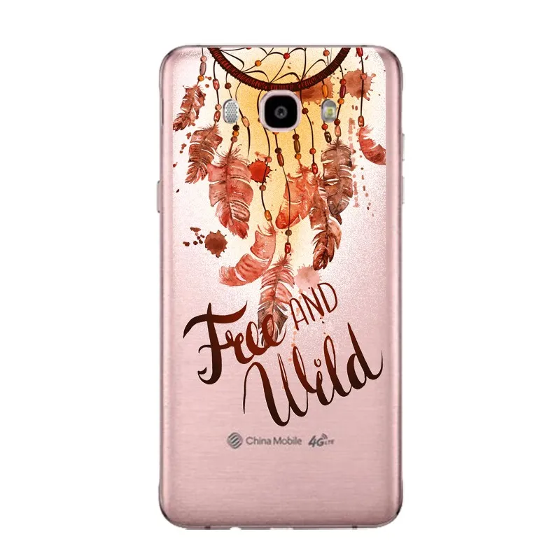 Мягкий прозрачный чехол Windbell из ТПУ для Samsung J3 J5 J7 S6 S7 S8 note8 A3 A5 C7 J2prime Coque Fundas крышка