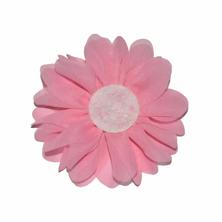 Женский Шифоновый Цветок MengNa аксессуар для волос с плоской спинкой 2018 дюйма 3 6