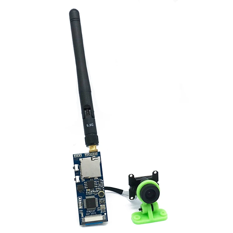 5 8G FPV 40CH 200 мВт видеопередатчик с 720P 30FPS DVR видеокамера 120 широкий угол для ZMR250 F450