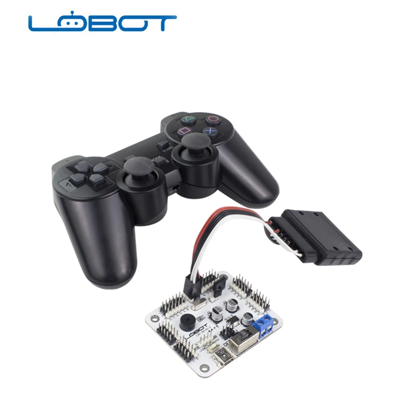 Servo Controller 32 CH Board with PS2 Handle Receiver Hexapod Bipedal RC Parts Robot | Игрушки и хобби