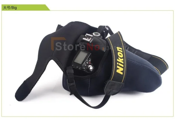 Неопреновый протектор чехол для камеры 60D/20D /30D /40D /50D/7D/5DII/5D с ручкой