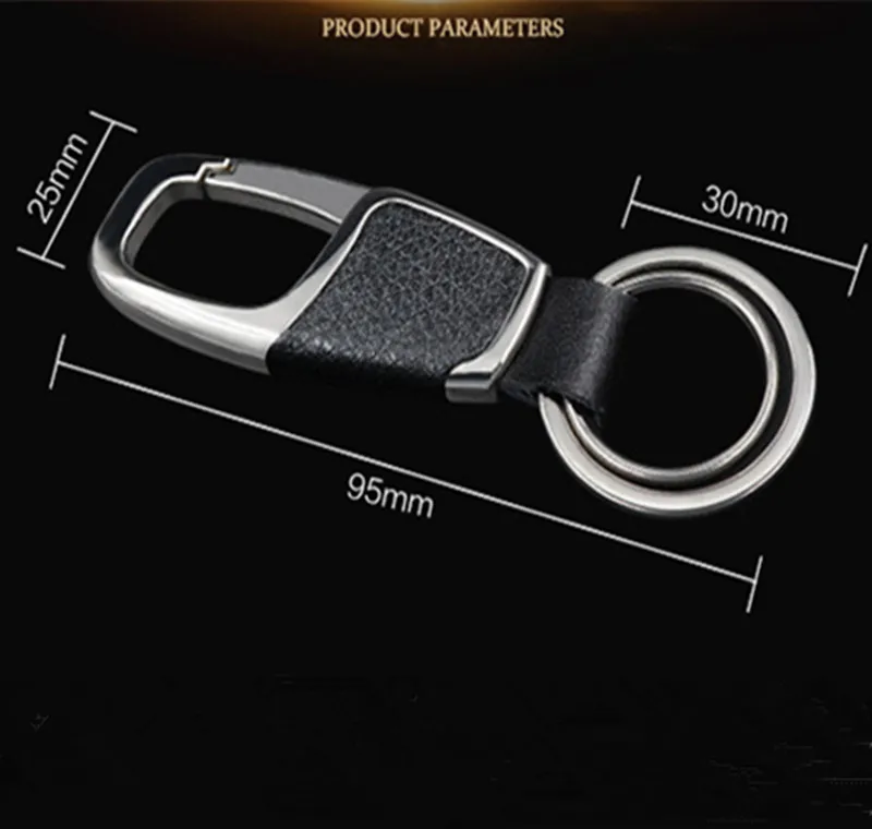 Автомобильный стиль модный брелок с пряжкой металлические аксессуары цепочки