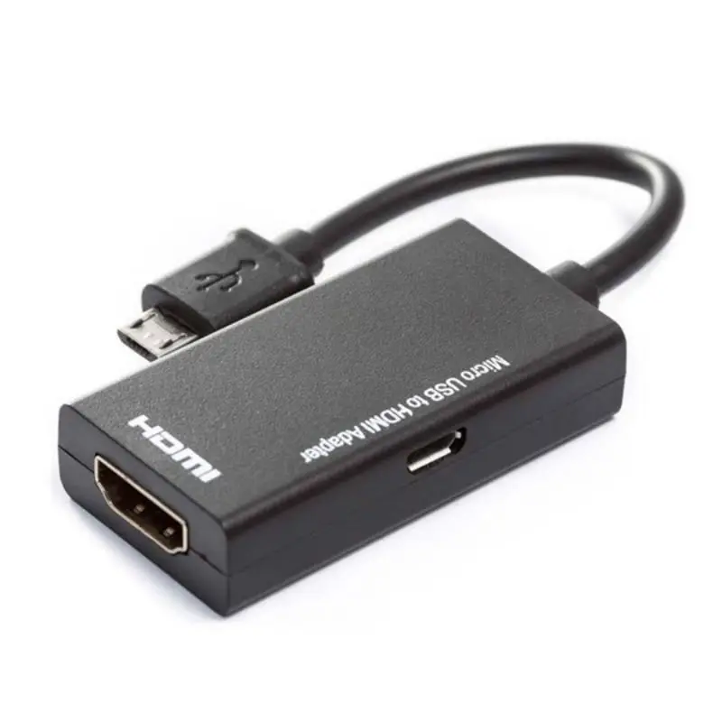 Адаптер Micro USB штекер-HDMI гнездо 1080P HDMI кабель для Android телефона планшета ТВ