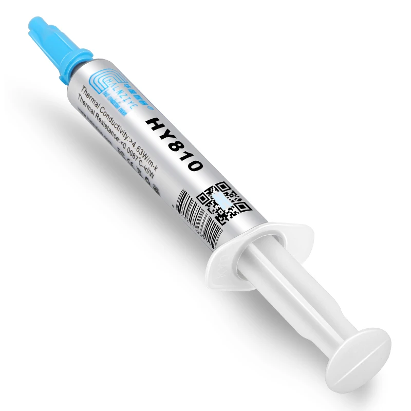 Overfly Универсальный термопаста шприц Серебряный процессор чип теплоотвода паста