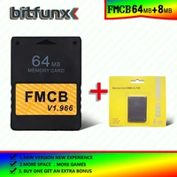 bitfunx ps2 free mcboot memory card fmcb 64mb v1 966 new version new function and 81632128mb memory card pack