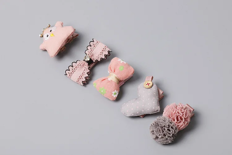 Новинка; 5 шт.; аксессуары для волос для маленьких девочек; детские повязки для волос; милые заколки для волос Kawaii; заколки для младенцев; подарки; заколки для волос; головные уборы