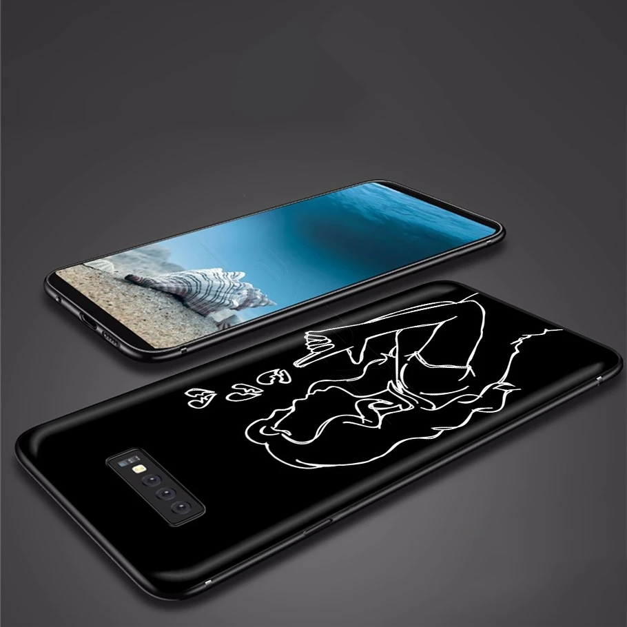 Kpop Сердце Любовь палец чехол для Samsung Galaxy J6 A9 A8 A7 A70 A6 A5 A50 A40 A30 A3 A10 A51 A71 A81 A91