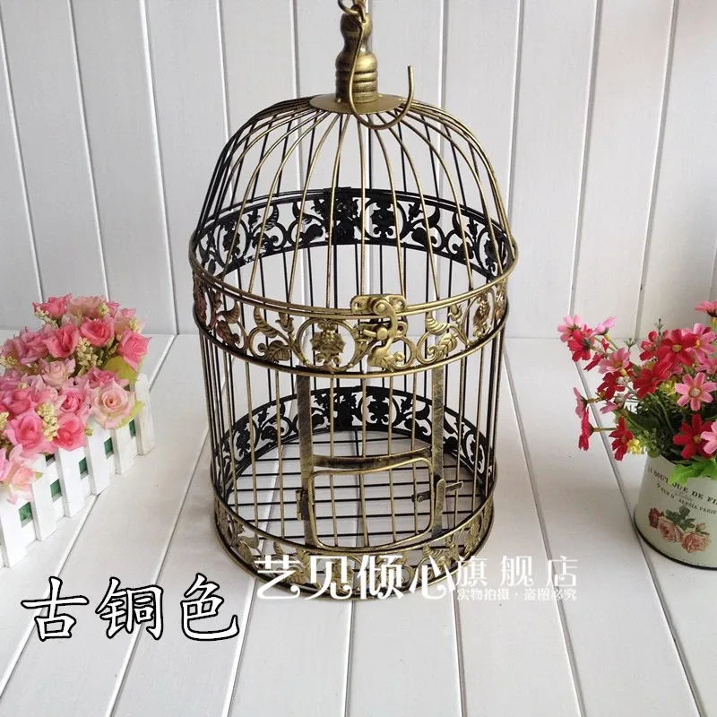 Завод прямых европейских декоративное кованое железо птица флягодержатель