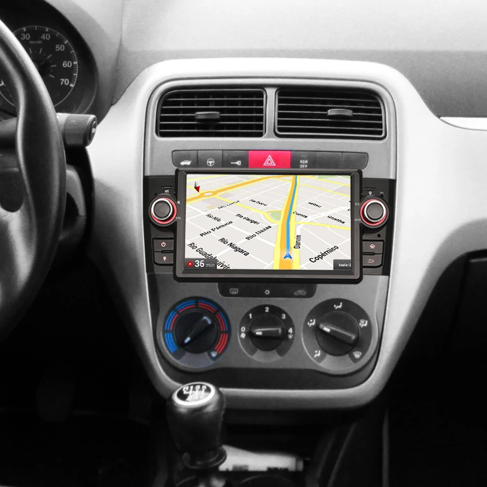 Восьмиядерный Android 8,0 DAB+ Авторадио Bluetooth WiFi 4G BT sd-карта радио плеер RDS DTV-IN gps NAVI Canbus RDS OBD для Fiat Linea