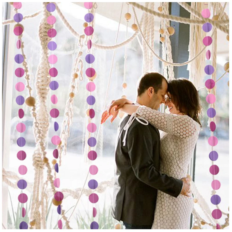 2 шт. декоративные бумажные гирлянды для украшения дома|garland paper|garland decorationgarland kids |