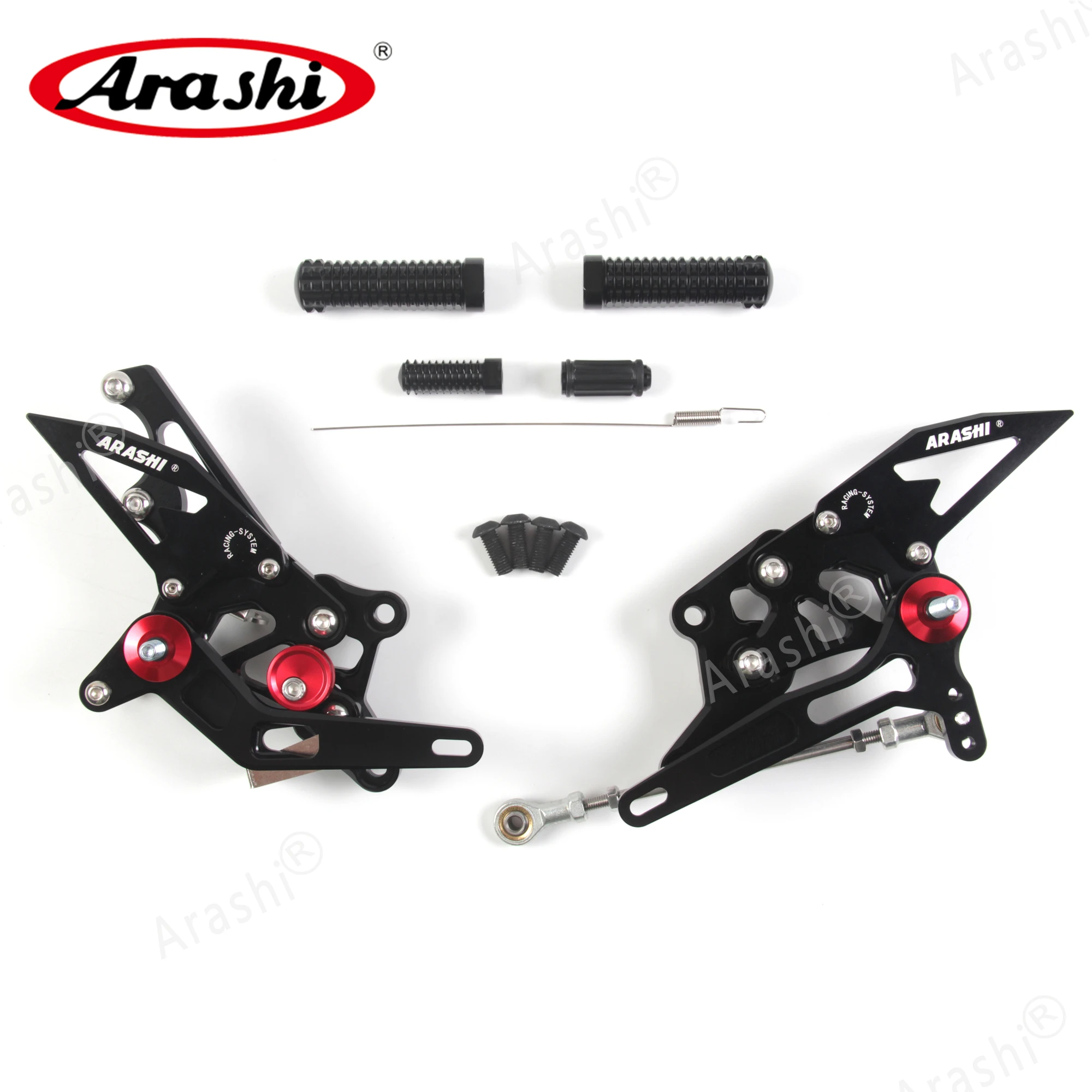 

Arashi CNC Motorbike Adjustable Footrest For YAMAHA YZF R3 R25 2015-2020 YZF-R3 YZF-R25 2015 2016 2017 2018 2019 2020 Foot Pegs