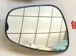 Glass Right heat Зеркало заднего вида, боковое зеркало, светильник, стеклянная рамка, части корпуса для Toyota Crown S210 12-18 - Цвет: Glass Right heat