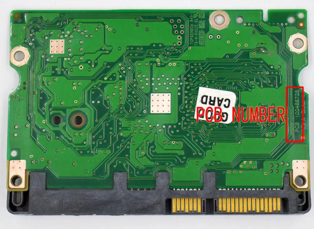 HDD PCB Seagate Logic Board/PCB 100466725 REV A DLAJ-4/100468974, 100468972/ST3500320AS, ST3500620AS, ST3500820AS