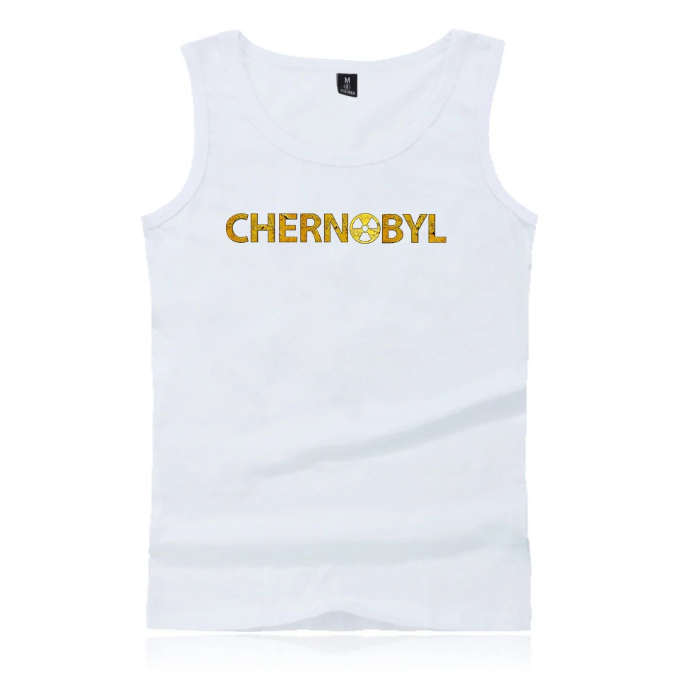 Чернобыль Для мужчин's майки без рукавов с круглым вырезом 2019 Кей поп Харадзюку